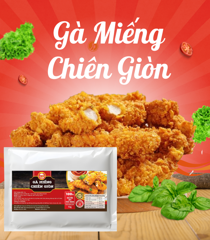 Gà Miếng Chiên Giòn